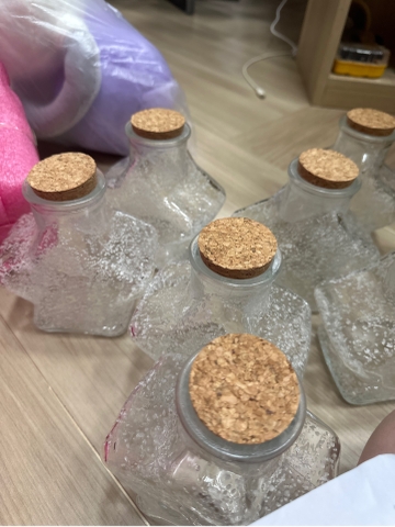 [13.5*11.5*9.5cm] Bình Đựng Sao Dạ Quang