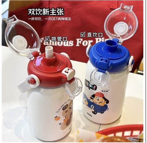 Bình Giữ Nhiệt Chú Chó 490ml