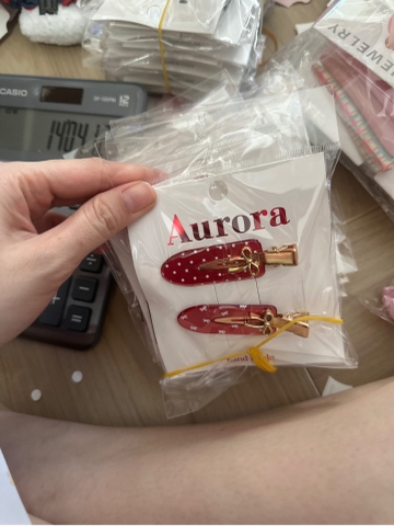 [Set 2 Cái] Kẹp Mái Nơ