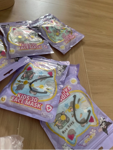 Khẩu Trang Trẻ Em 3D(10 Cái)