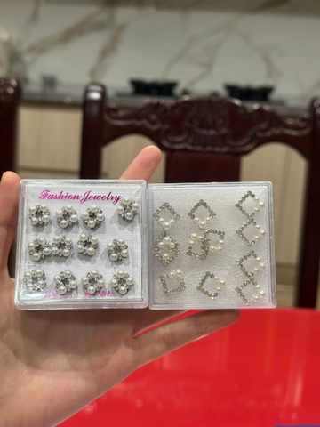 KLT 10k [1 Đôi] Bông Tai Ngọc Trai