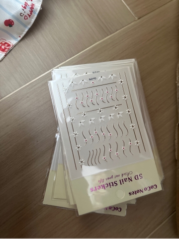 [Loại 1] Sticker Dán Nail 5D