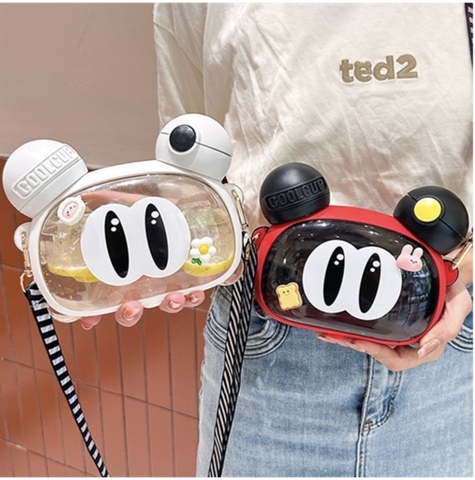 Bình Nước Đôi Mắt To 800ml