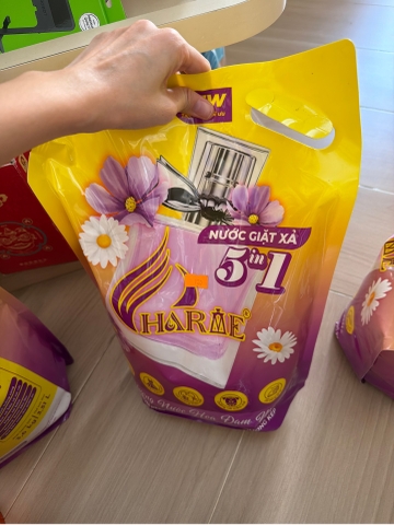[3,51L 5in1] Nước Giặt Xả Charme
