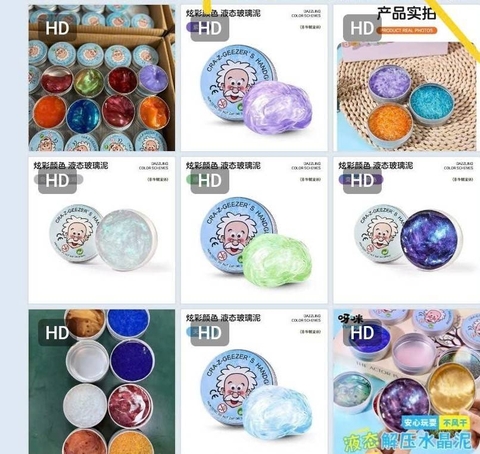 Slime Thủy Tinh Ông Già Hàng Chính Hãng