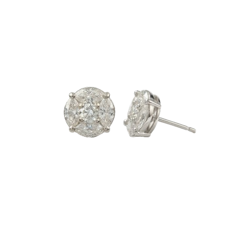 F1GENZ Jewelry - Bông tai kim cương