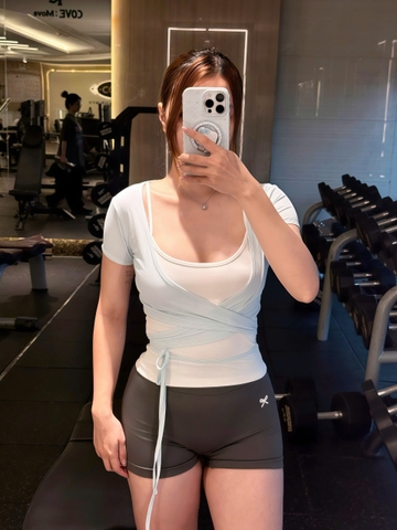 Mira Wrap Top (Áo Khoác)