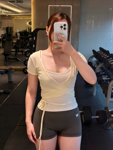 Mira Wrap Top (Áo Khoác)