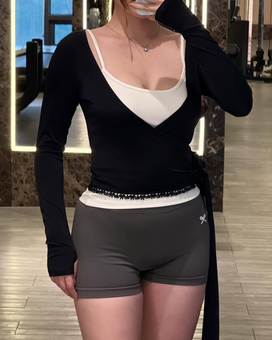 Zen Wrap Top (Áo Khoác)