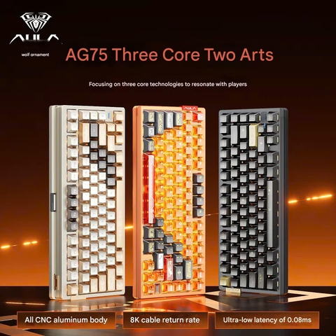 [Group Buy] Bàn Phím Gaming AULA AG75 HE Rapid