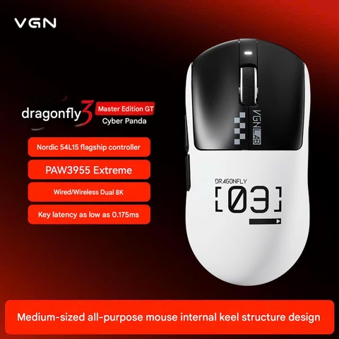 [Group Buy] Chuột Gaming VGN Dragonfly 3 Master GT