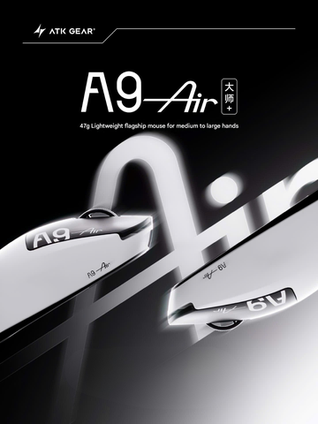 [Đã Đóng GB] Chuột Gaming eSport ATK A9 Air Master+ Và A9 Ultimate Master+