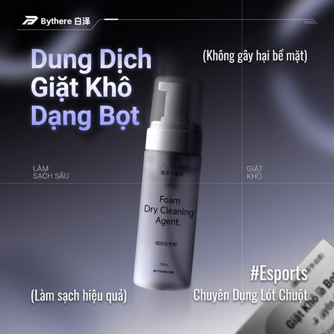 [Đã Đóng GB] Chai Xịt Giặt Khô Dạng Foam Bythere