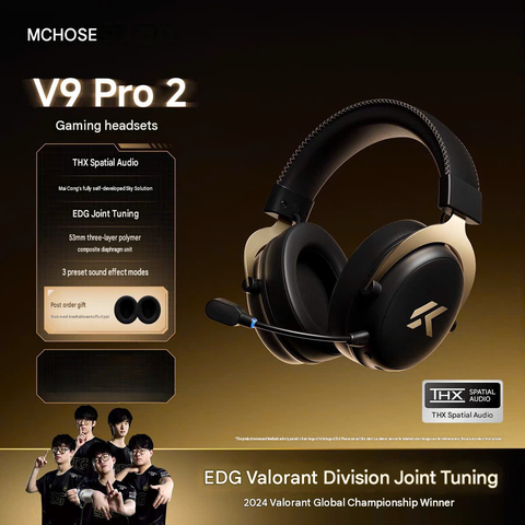 [GROUP BUY] TAI NGHE GAMING KHÔNG DÂY MCHOSE V9 PRO V2