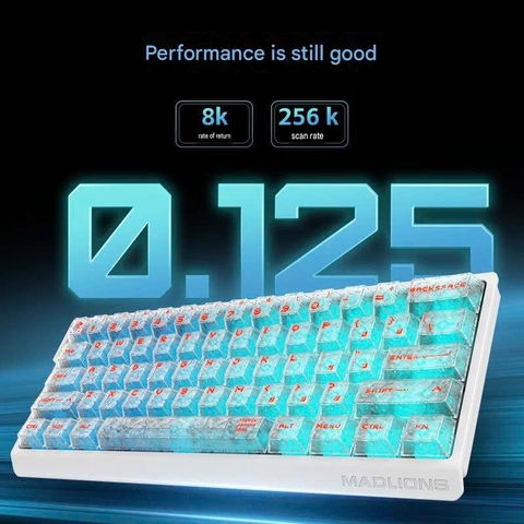 [Group Buy] Bàn Phím Cơ Gaming HE MADLIONS MAD 60/68 V2