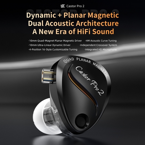 [GROUP BUY] KZ CASTOR PRO 2 KỶ NGUYÊN MỚI CỦA ÂM THANH HIFI