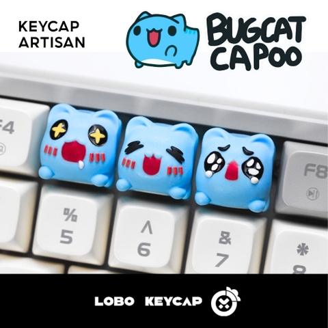 Keycap Artisan LOBO Bugcat Capoo