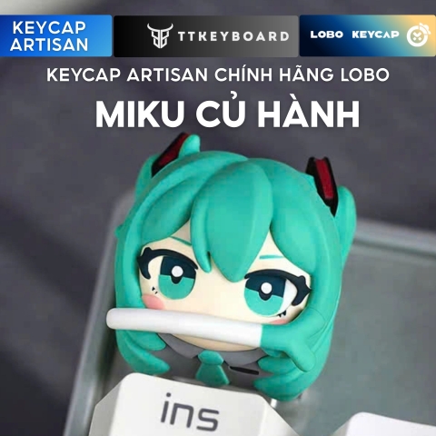 Keycap Artisan Vocaloid Miku Chính Hãng Lobo