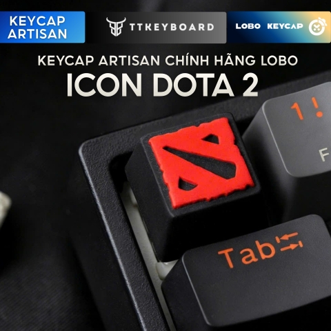 Keycap Artisan Dota2 Chính Hãng Lobo