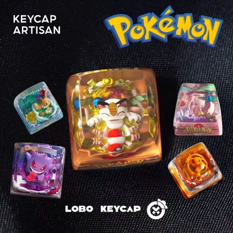 Keycap Artisan LOBO Pokemon Resin