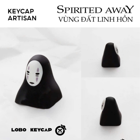Keycap Artisan LOBO Vô Diện - Spirited Away: Vùng Đất Linh Hồn