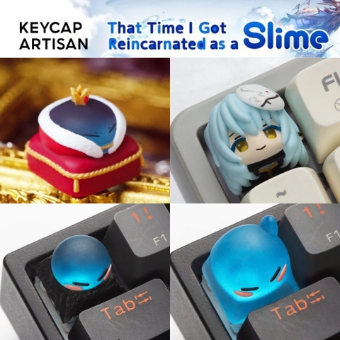 Keycap Artisan LOBO Slime - Rimuru - Chuyển sinh thành Slime