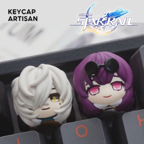 Keycap Artisan LOBO Kafka / Jing Yuan - Honkai Star Rail