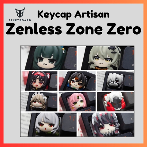 [Hỏa Tốc] Keycap Artisan Zenless Zone Zero - Keycap Custom Bàn Phím Cơ - Chính Hãng Lobo - TTKeyboard