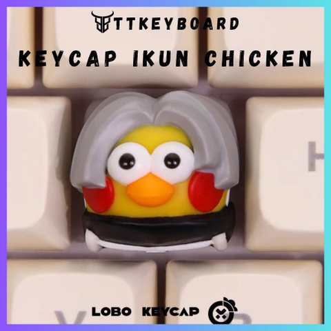Keycap Artisan Gà Ikun Chicken | Keycap Chất Liệu Resin Cao Cấp | Chính Hãng Lobo | TTKeyboard