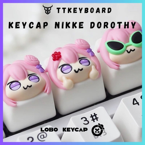 Keycap Artisan NIKKE Dorothy - Chính Hãng Lobo - TTKeyboard