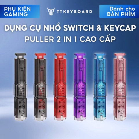 Dụng Cụ Cao Cấp Tháo Switch và Keycap 2 Trong 1 Cho Bàn Phím Cơ Siêu Bền