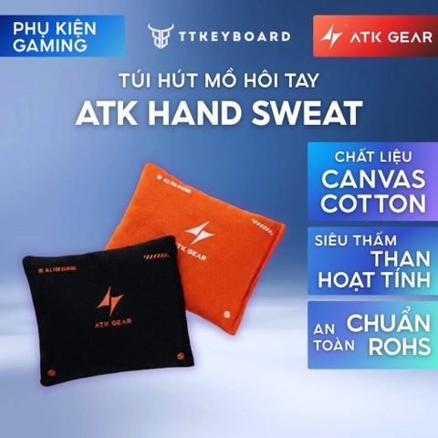Túi Hút Ẩm Mồ Hôi Tay Hand Sweat Bag ATK Chất Liệu Canvas Cotton Chuẩn An Toàn ROHS