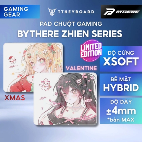 [Hoả Tốc] Bàn Di Chuột Pad Chuột Gaming Bythere Zhien Series Bề Mặt Cân Bằng Giữa Control Và Speed