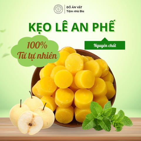 Kẹo Lê An Phế – Thanh Mát Thơm Dịu, Dùng Mỗi Ngày Cùng Trà Nóng
