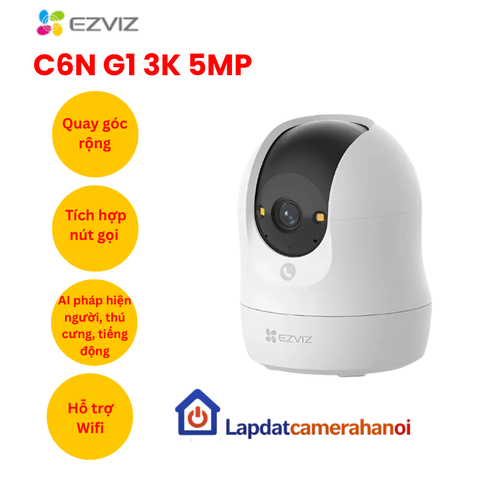Camera quay quét EZVIZ C6N G1 3K 5MP