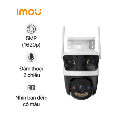Camera IP ngoài trời 360 độ 5MP Imou Cruiser Triple IPC-S7UP-11M0WED