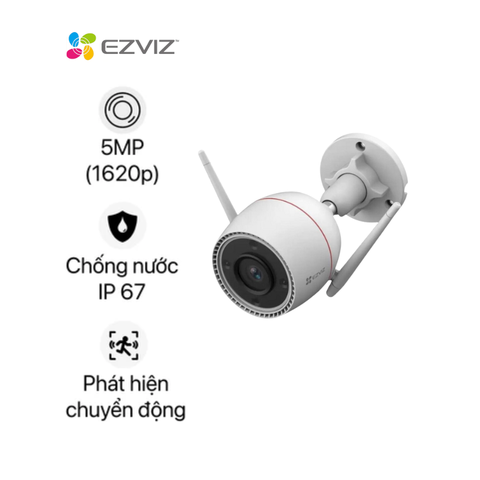 Camera WiFi thông minh 5MP EZVIZ H3C 3K (CS-H3c-R100-1J5WKFL)