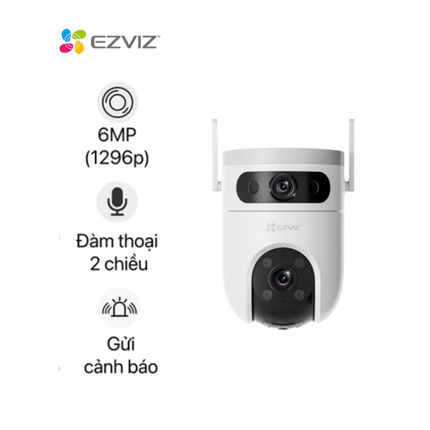 Camera WiFi quay quét, ống kính kép EZVIZ H9c (3MP+3MP)