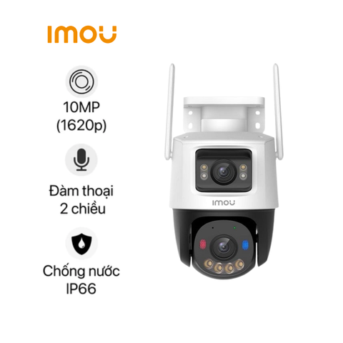 Camera IP ngoài trời 360 độ 10MP Imou Cruiser Dual IPC-S7XEP-10M0WED