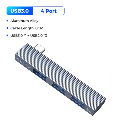 Bộ chia ORICO cổng Hub TYPE-C (3 in 1)