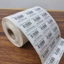 Giấy in mã vạch 3 hàng (35  x 22mm, 50m, than)