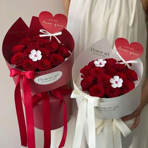 Bó hoa sáp Vip siêu dễ thương làm quà tặng các cặp đôi