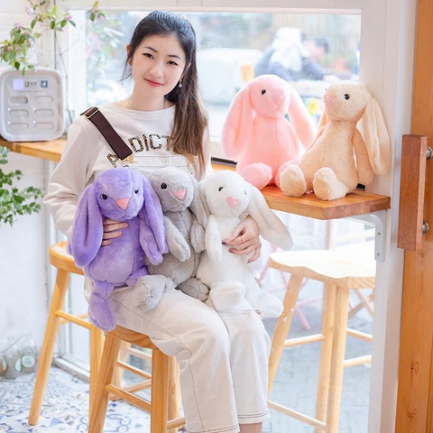 Gấu bông THỎ JELLYCAT đáng yêu đủ màu cho bé. thú nhồi bông quà tặng thỏ bé pam
