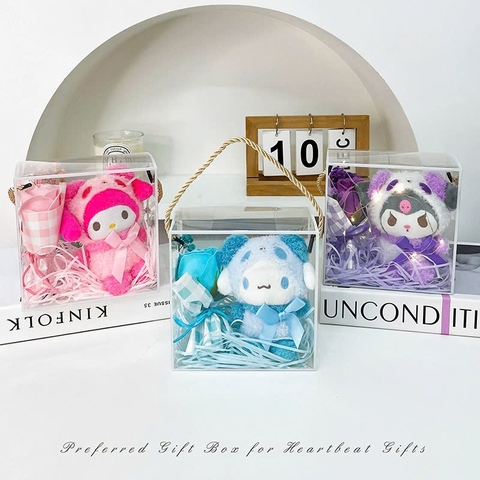 set quà gấu bông móc khóa kuromi, gấu dâu, helokitty,tốt nghiệp, quà tặng độc lạ sinh nhật ngày lễ 1/6. 20/10.noel STN2