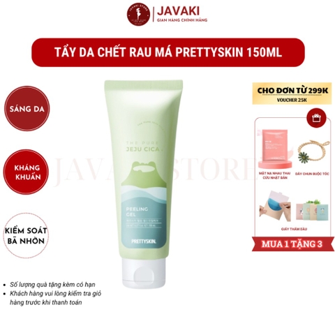 Tẩy Da Chết Rau Má Prettyskin - Làm Sạch Da Nhẹ Nhàng Từ Thiên Nhiên