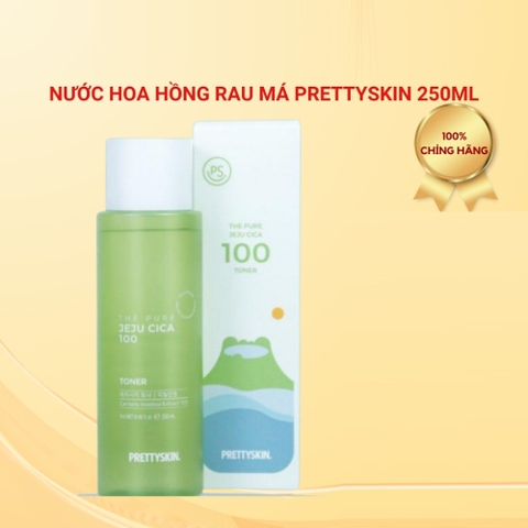 Nước hoa hồng rau má Prettyskin 250ml