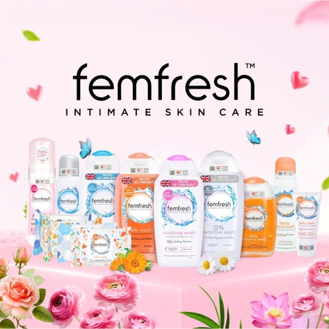 Dung Dịch Vệ Sinh Phụ Nữ Femfresh Daily Wash 250ml - Giúp cân bằng pH cho vùng nhạy cảm - Thương hiệu Femfresh