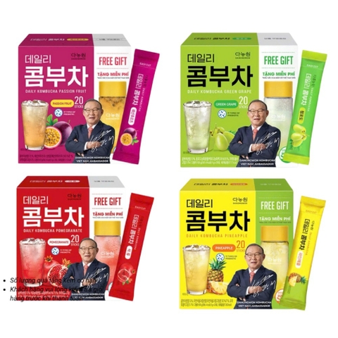 Trà Kombucha Danongwon Daily Kombucha (5G X 20 Gói) Chính Hãng