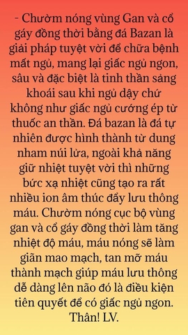 Đá Bazan chườm nóng - lạnh