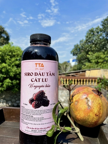 Siro dâu tằm đen cát lu